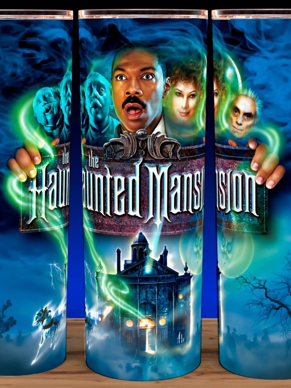 Haunted Mansion Eddie Murphy Halloween Cup Mug Tumbler 20oz